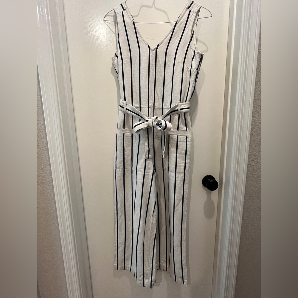 Madewell Linen Blend Romper